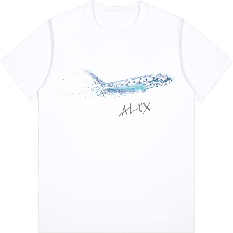 T-Shirt mit Flugzeugmotiv