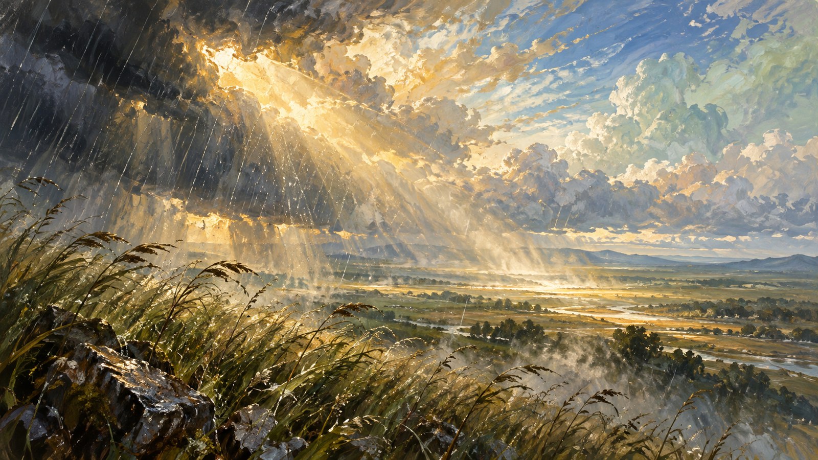 Schwebendes Licht · Illustration