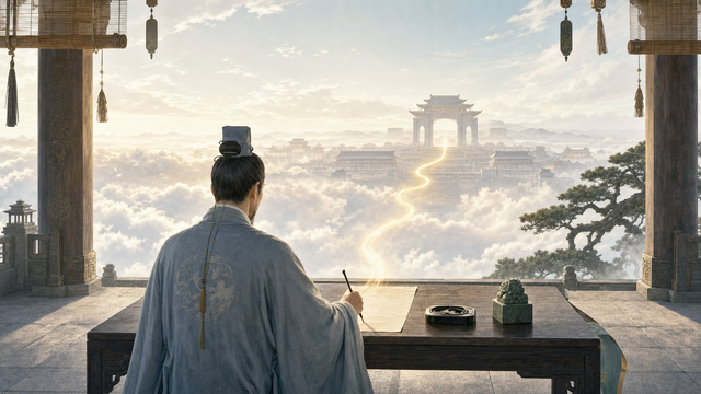 Why Do Daoist Priests Write Official Documents to the Celestial Court? · Illustration