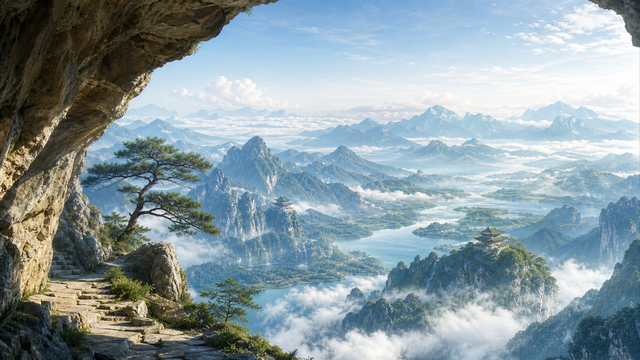 Grotto-Heavens and Blessed Lands: Geography or Another World? · Illustration