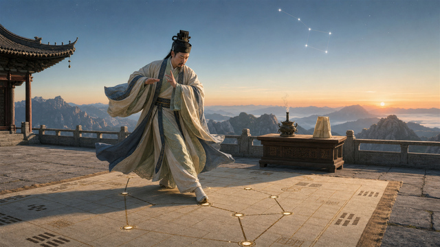 Why Do Daoist Priests Walk on the Stars? · Illustration