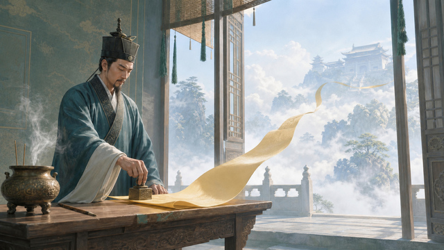 “Act at Once, in Accordance with the Statutes!”—Who Is Being Ordered? · Illustration