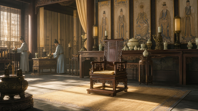 Who Is the Empty Chair at a Ritual Altar Reserved For? · Illustration