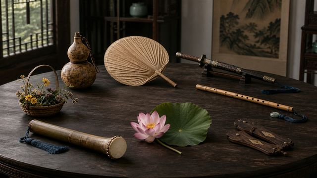 Why Can We Recognize the Eight Immortals When Not One Appears in the Picture? · Illustration