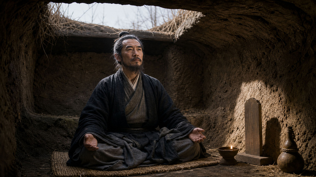Why Did Wang Chongyang Call His Retreat the “Tomb of the Living Dead”? · Illustration