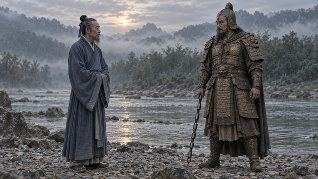 After Pursuing His Enemy for Twelve Years, Why Did Wang Lingguan Become His Disciple? · Illustration