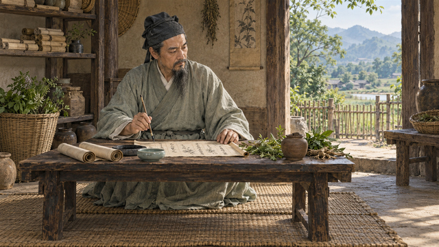 Ge Hong Sought Immortality, but Complained About Costly Medicines When Compiling Remedies · Illustration