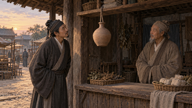 Fei Changfang Lost a Talisman—and His Life · Illustration