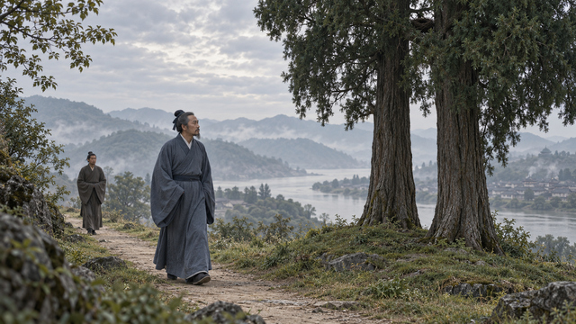 Guo Pu Said He Would Die That Very Day · Illustration