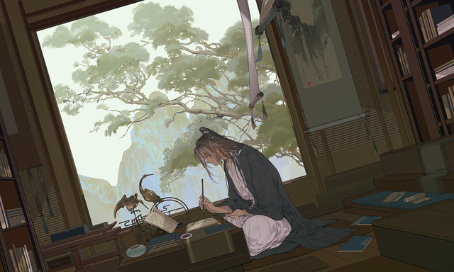 Yi Qi Ling · Born into This Age · Illustration