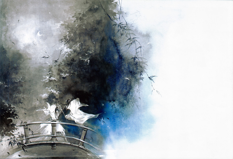 Kuxiangsi · Tränen der Liebenden · Illustration