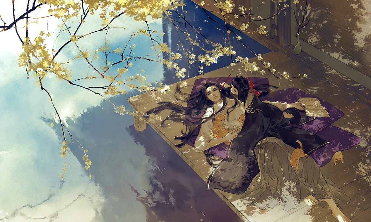 Nan Xiang Zi · Jour de printemps · Illustration