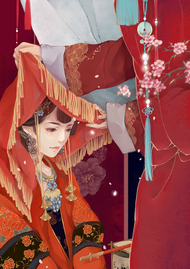 Zhuying Yaohong · العروسان · صورة توضيحية