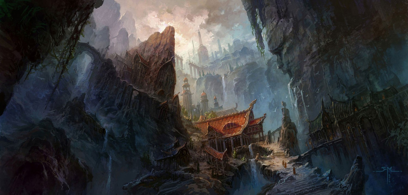 Tianmenyao · Nach dem Dao fragen · Illustration