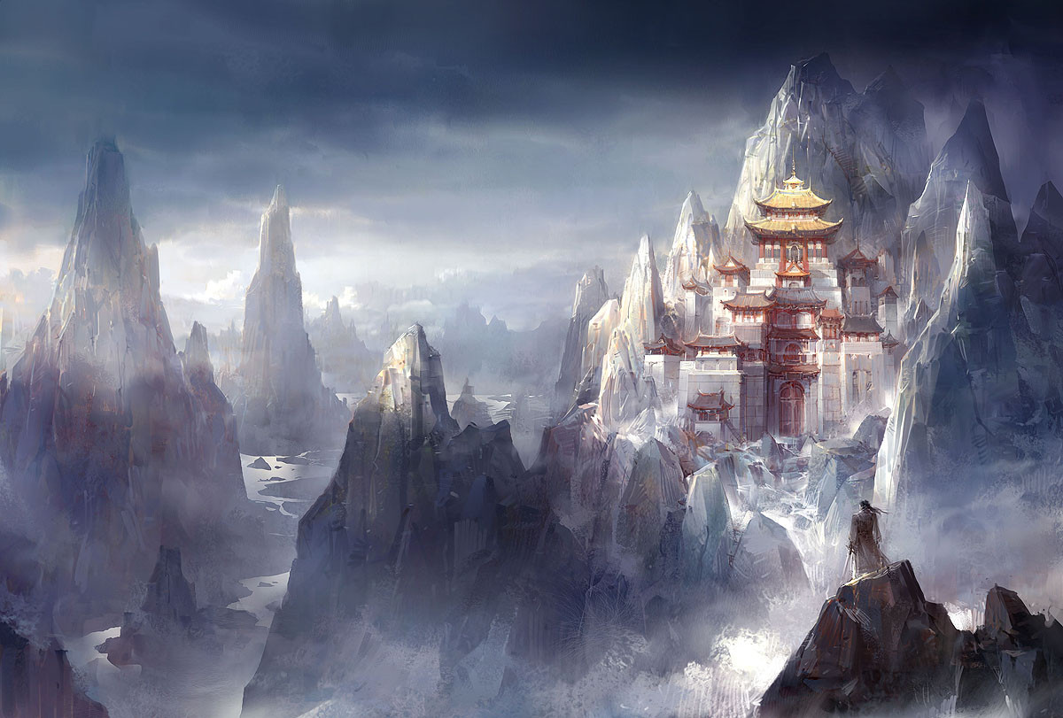Liuzhou Getou · Himmel jenseits des Himmels · Illustration