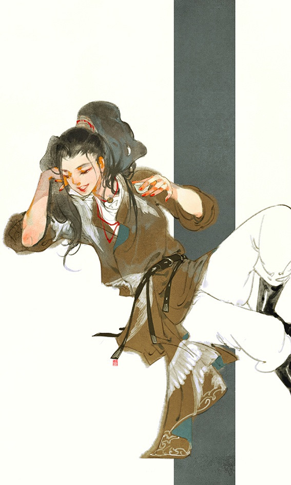 경배락·천지무한 · 삽화