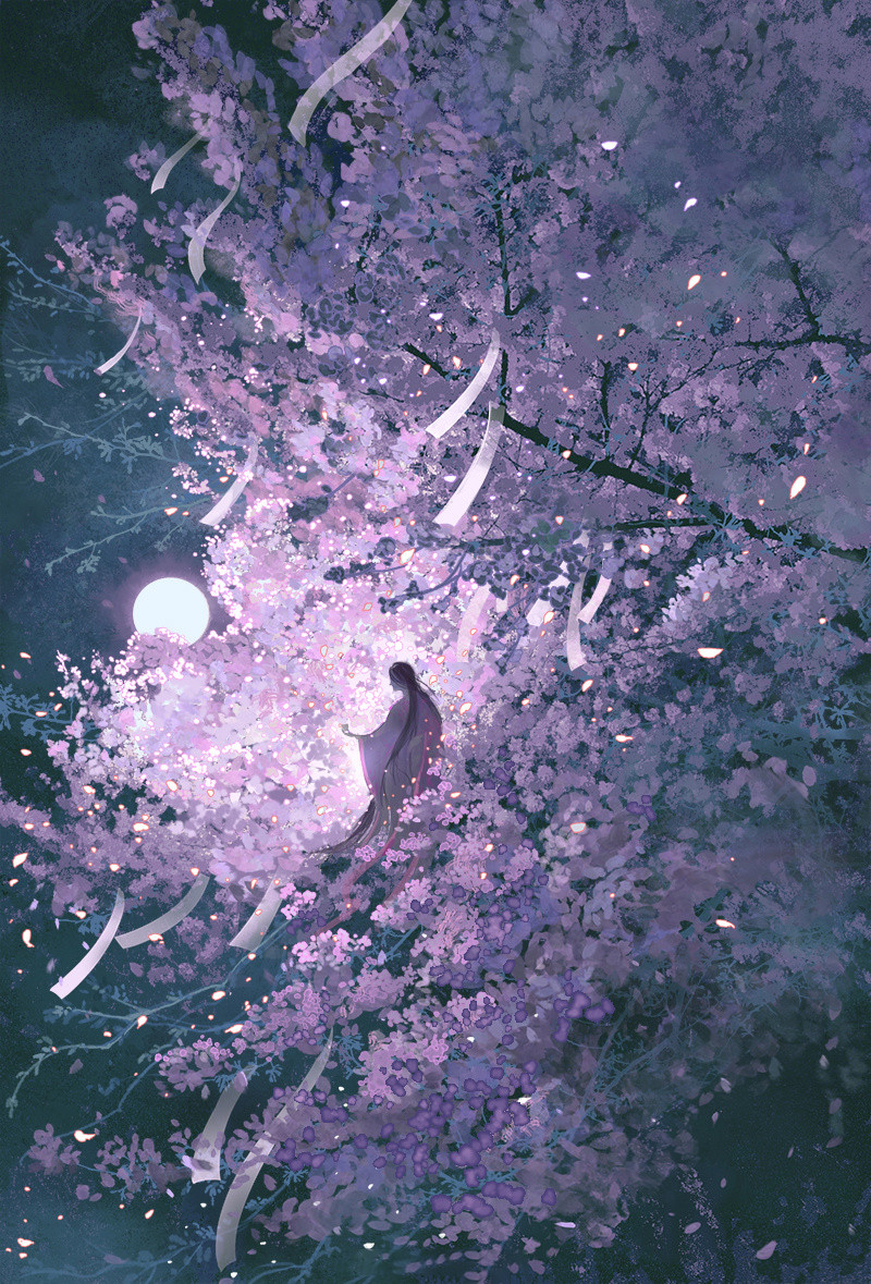 Huaqianyin · Gedanken pflanzen · Illustration