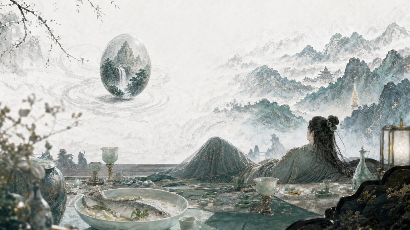 Yulouchun · Lärm und Stille · Illustration